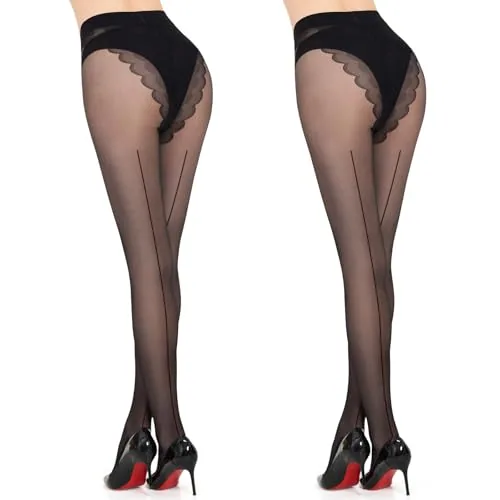 20D Sheer Pantyhose II, Black