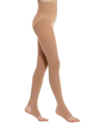 Girls' Dance Tights II, Light Suntan