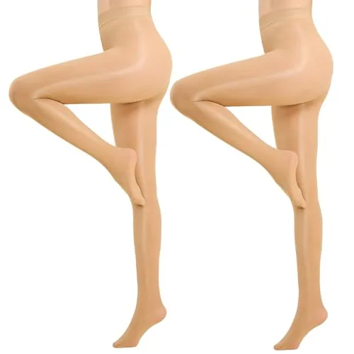 15D Sheer Pantyhose, Natural Nude