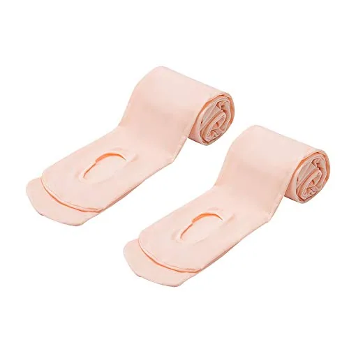 40D Convertible Girls' Dance Tights, 2 Pairs II, Ballet Pink