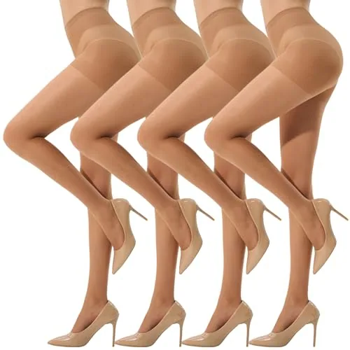 20D Silky Sheer Pantyhose, Natural Nude