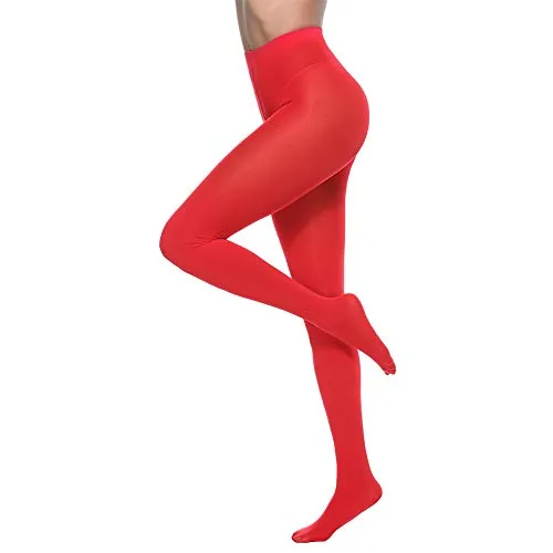 70D Opaque Tights II, Red